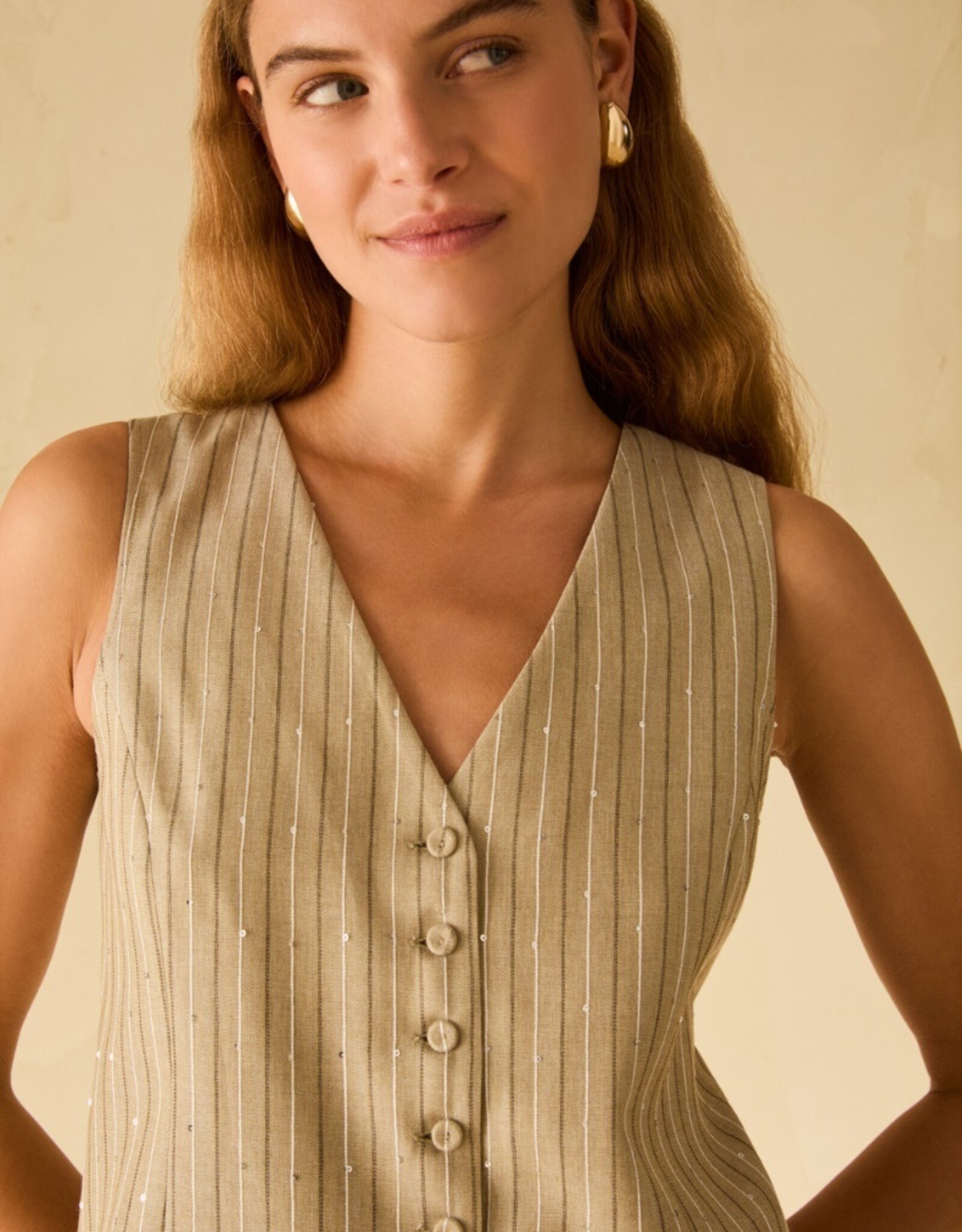 PENNYBLACK Gilet Renna Beige