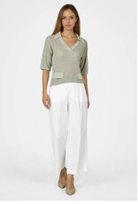 Marc Aurel Polo Pullover Khaki Varied