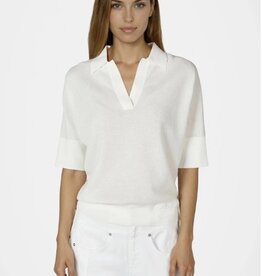 Marc Aurel Polo- Pullover Wit