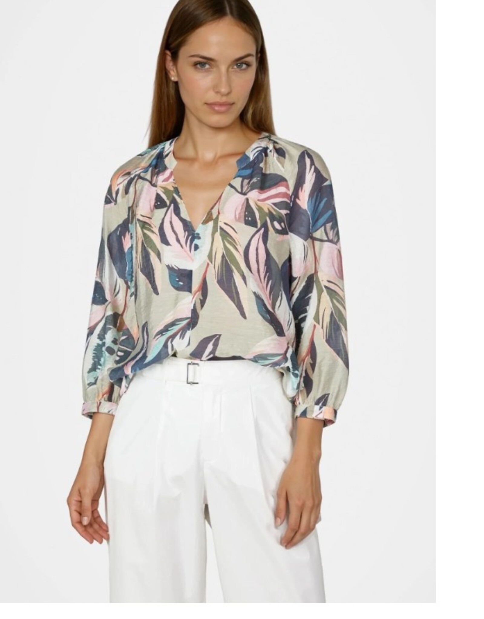Marc Aurel Raglan Blouse Print