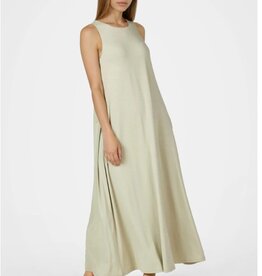 Marc Aurel Jurk  Maxi Kaki Viscose