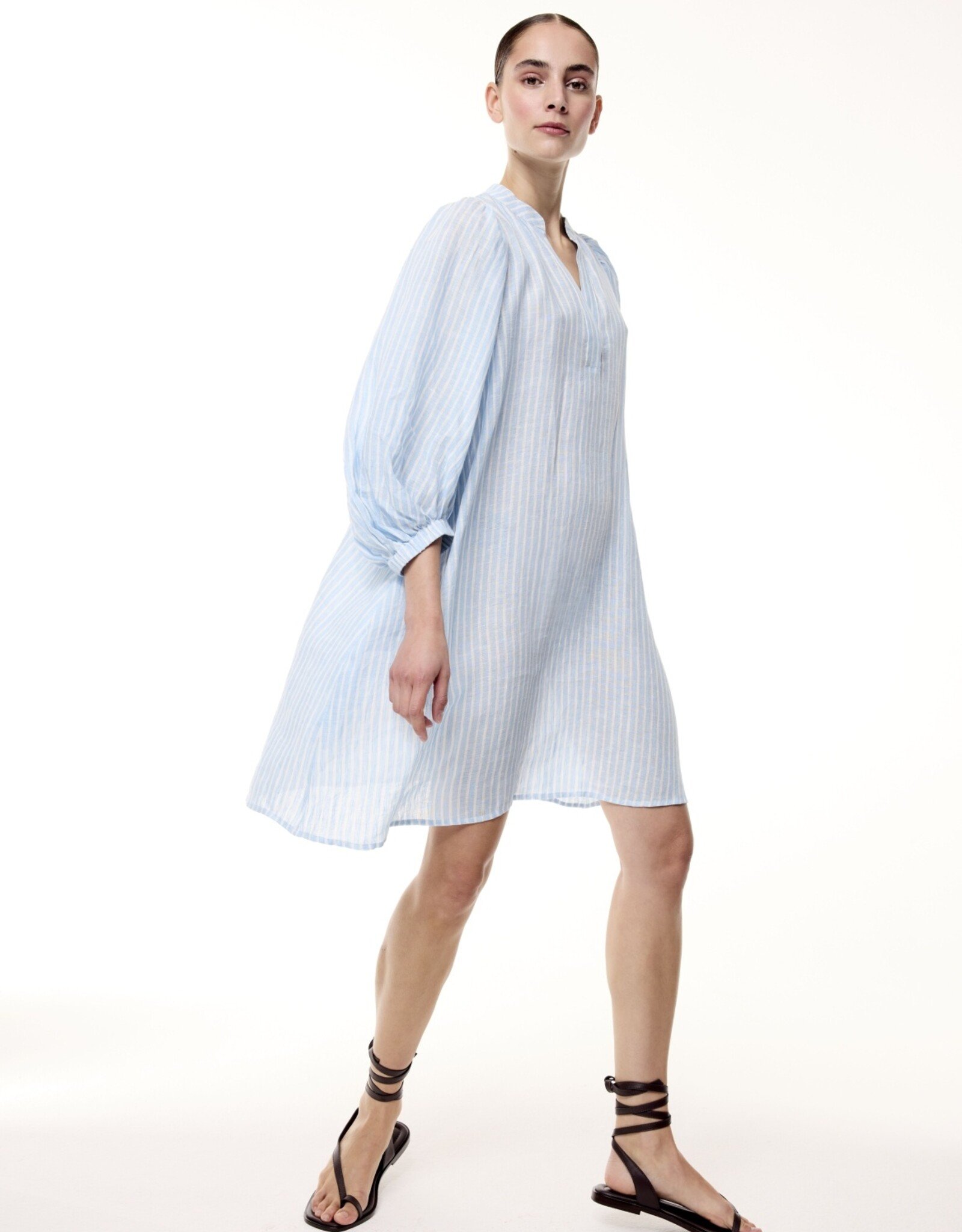 JcSophie Jurk Monet Sky Blue Stripes