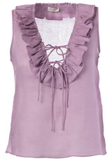 JcSophie Top Mickey Mouwloos U-hals Lila