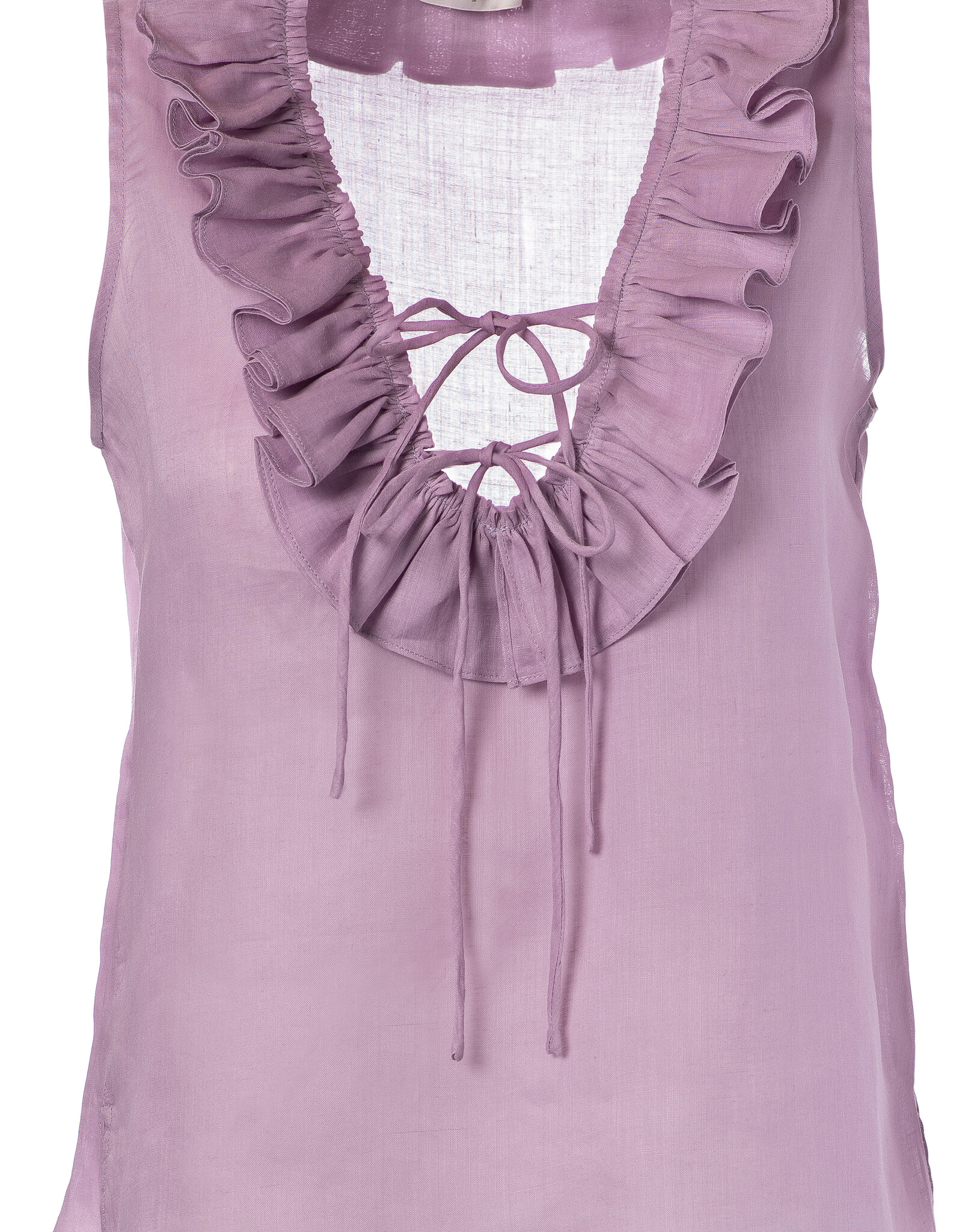 JcSophie Top Mickey Mouwloos U-hals Lila