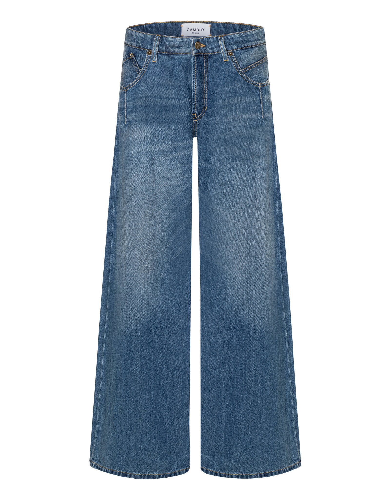 Cambio Jeans Palazzo Advance Wijd-Model City Indigo