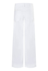 Cambio Pantalon Baggy Asymmetrical   Pure White