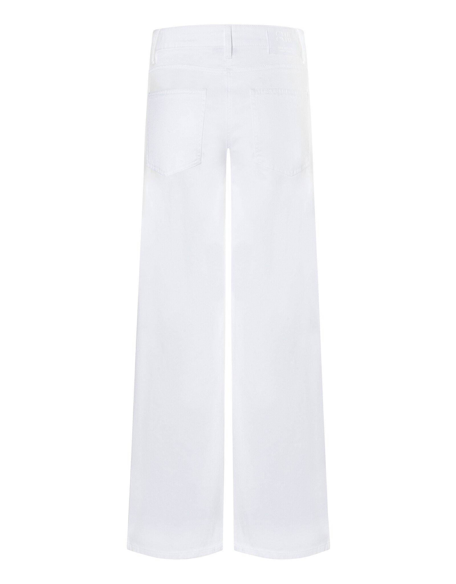 Cambio Pantalon Baggy Asymmetrical   Pure White