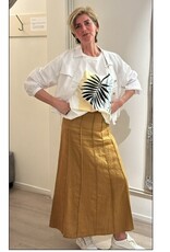 JcSophie Rok Monserrat Lang Linnen Oker