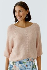 Oui Pullover 3/4 Mouw Rose