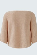 Oui Pullover 3/4 Mouw Rose