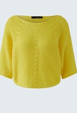 Oui Pullover 3/4 Mouw Lemon Zest