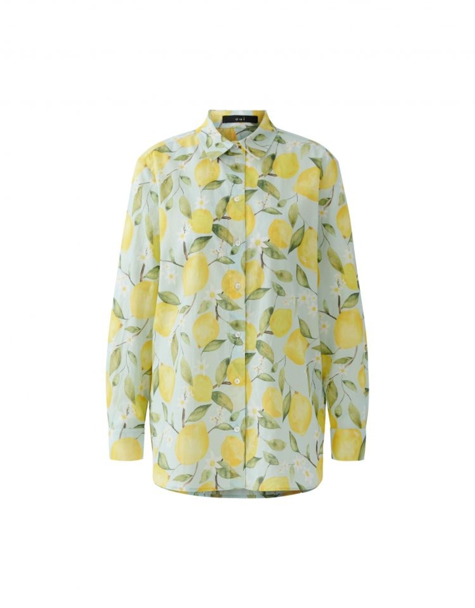 Oui Blouse Met Citroenen Print