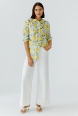 Oui Blouse Met Citroenen Print