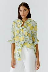 Oui Blouse Met Citroenen Print