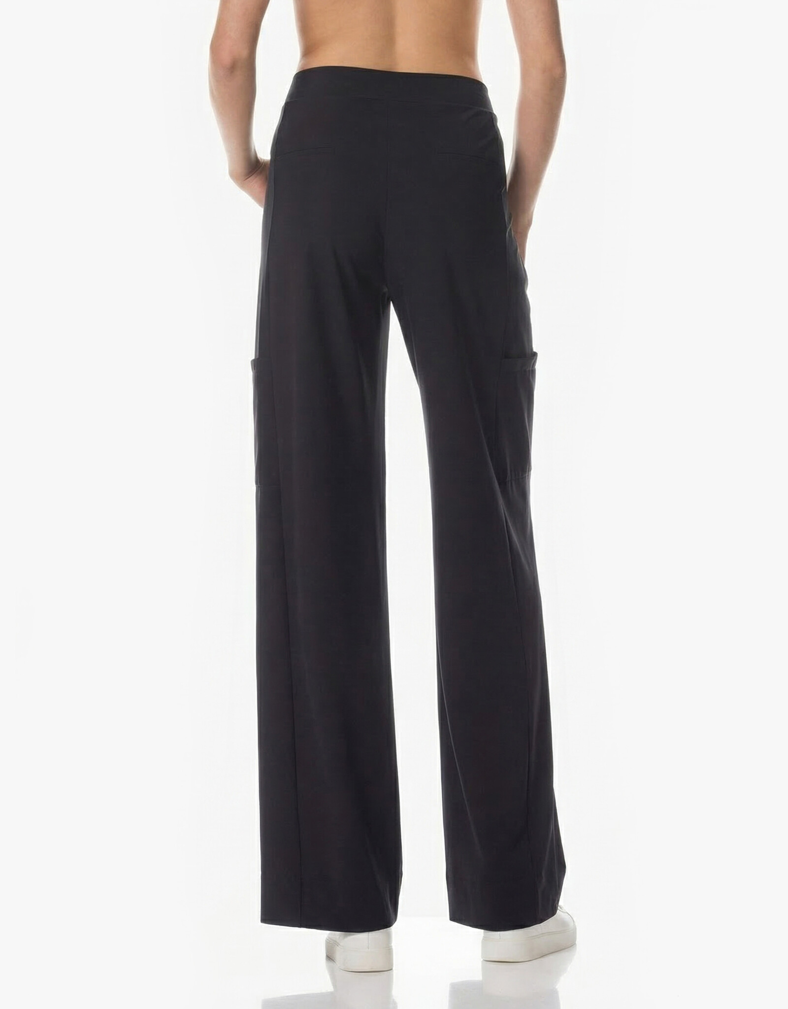 JapanTKY Koyuki Pantalon Wide Leg Zakken Navy