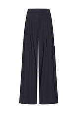 JapanTKY Koyuki Pantalon Wide Leg Zakken Navy