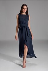 Swing Jurk Lang Mouwloos  Mullet Skirt Navy
