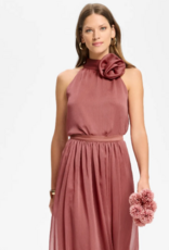 Swing Top Flower Chiffon Blush Rose