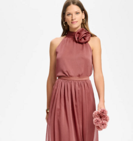 Swing Top Flower Chiffon Blush Rose