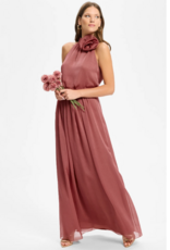 Swing Rok  Crinckle Chiffon Blush Rose