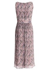 Swing Jurk Pleated Jersey Blush Rose