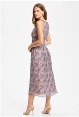 Swing Jurk Pleated Jersey Blush Rose
