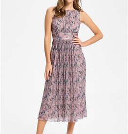 Swing Jurk Pleated Jersey Blush Rose