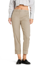 Cambio Pantalon Krystal Summer Linen Stretch Biscuit Suede