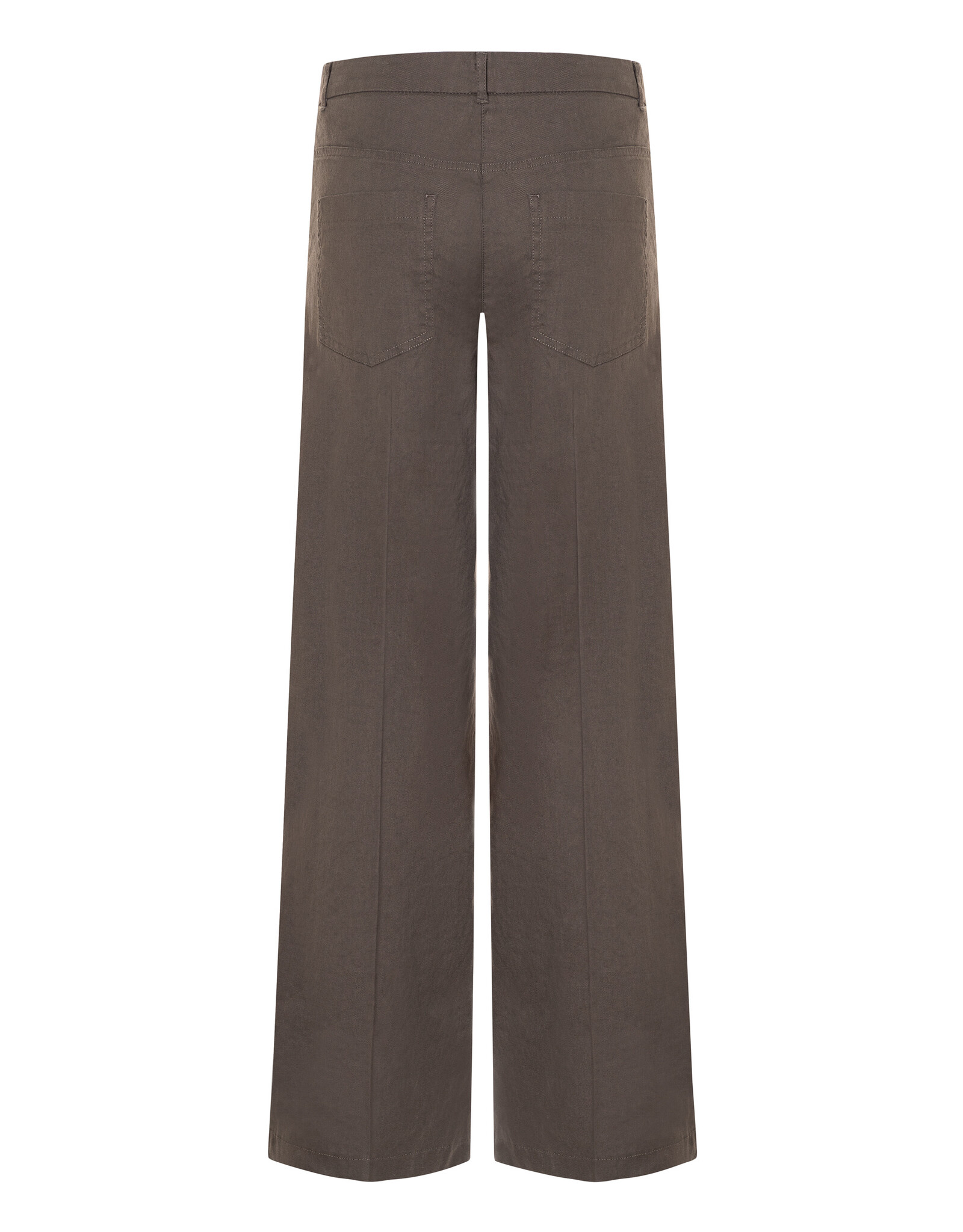 Cambio Pantalon Linnen Adrienne Grape Leaf