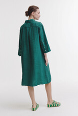 Josephine &CO Bailyn Overhemd Jurk Linnen Dark Green