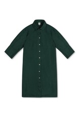 Josephine &CO Bailyn Overhemd Jurk Linnen Dark Green
