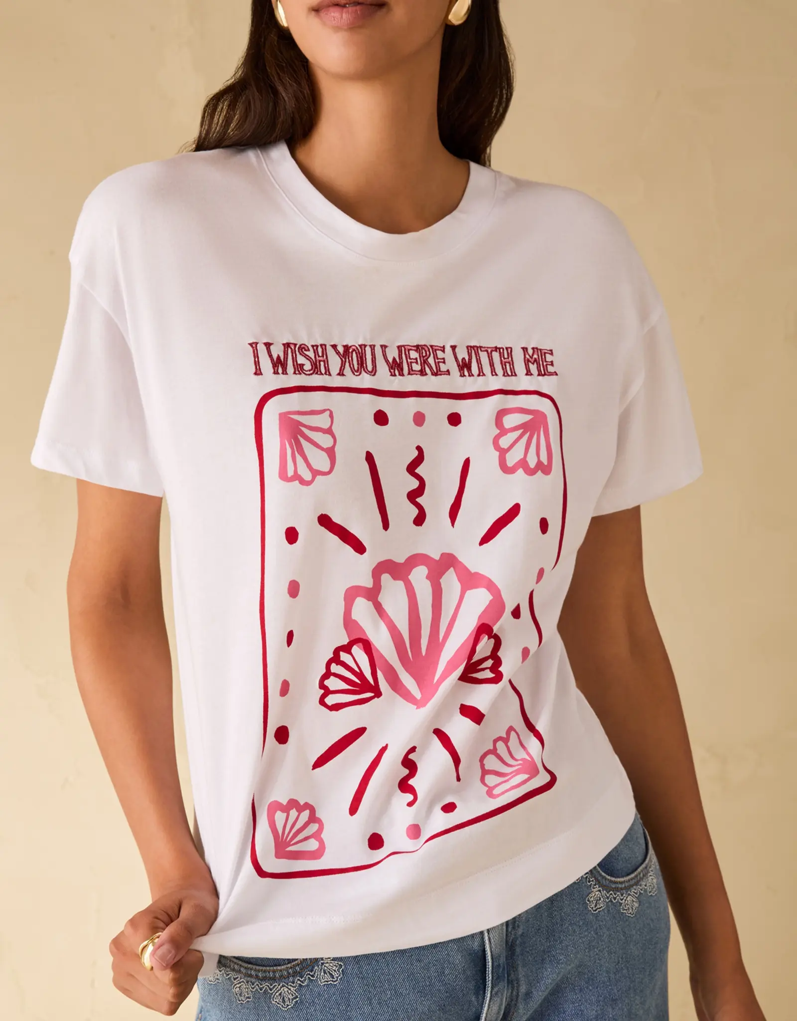 PENNYBLACK Tabarin I Wish Rose Rood Print