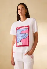 PENNYBLACK Tabarin I Wish Rose Rood Blauw Print