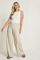 Para MI Pantalon Lizzy Flowly Linen Light Olive