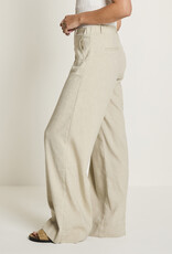Para MI Pantalon Lizzy Flowly Linen Light Olive