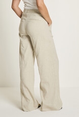 Para MI Pantalon Lizzy Flowly Linen Light Olive