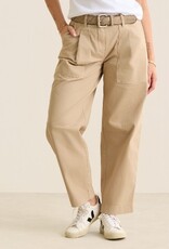 Cambio Pantalon October Studio87 Wijd Barrel  Sand Kleur