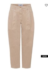 Cambio Pantalon October Studio87 Wijd Barrel  Sand Kleur
