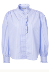 JcSophie Patchouli Blouse Light Blue Stripes