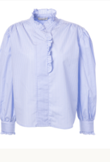 JcSophie Patchouli Blouse Light Blue Stripes
