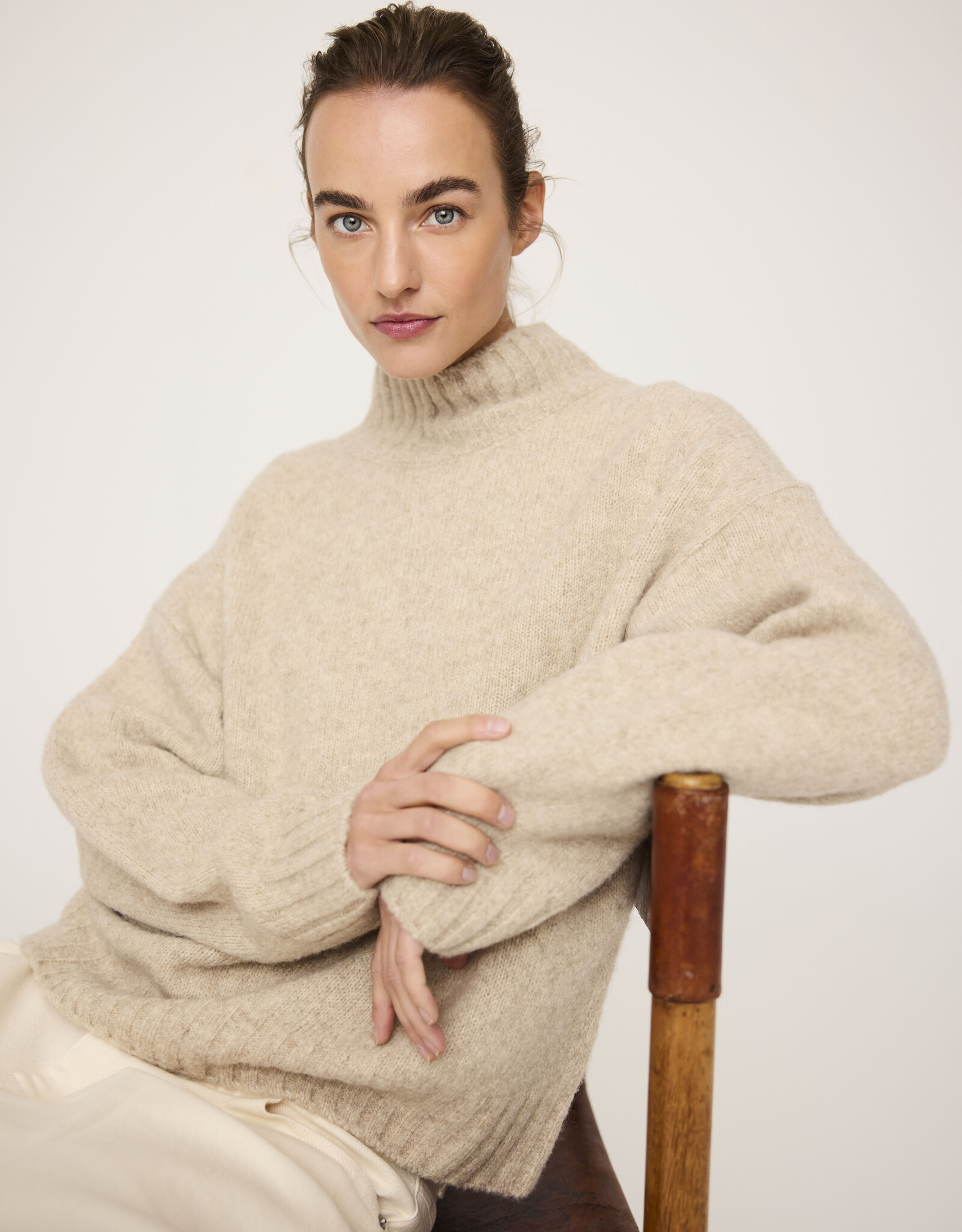 JcSophie Perla Pullover Turtle Sand