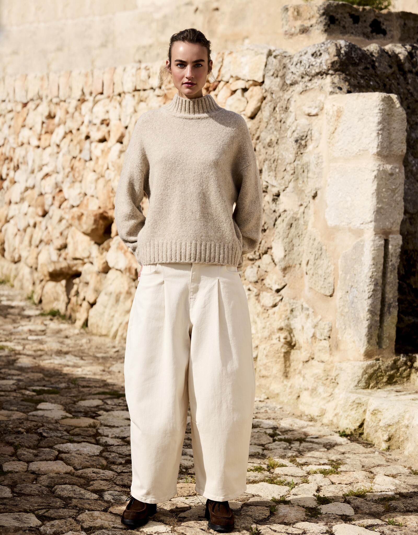 JcSophie Perla Pullover Turtle Sand