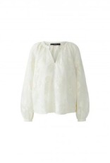 Oui Blouse Eggnog/ Off White Bloem