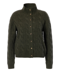 JcSophie Pippin Vest Met Kabel Thyme Green