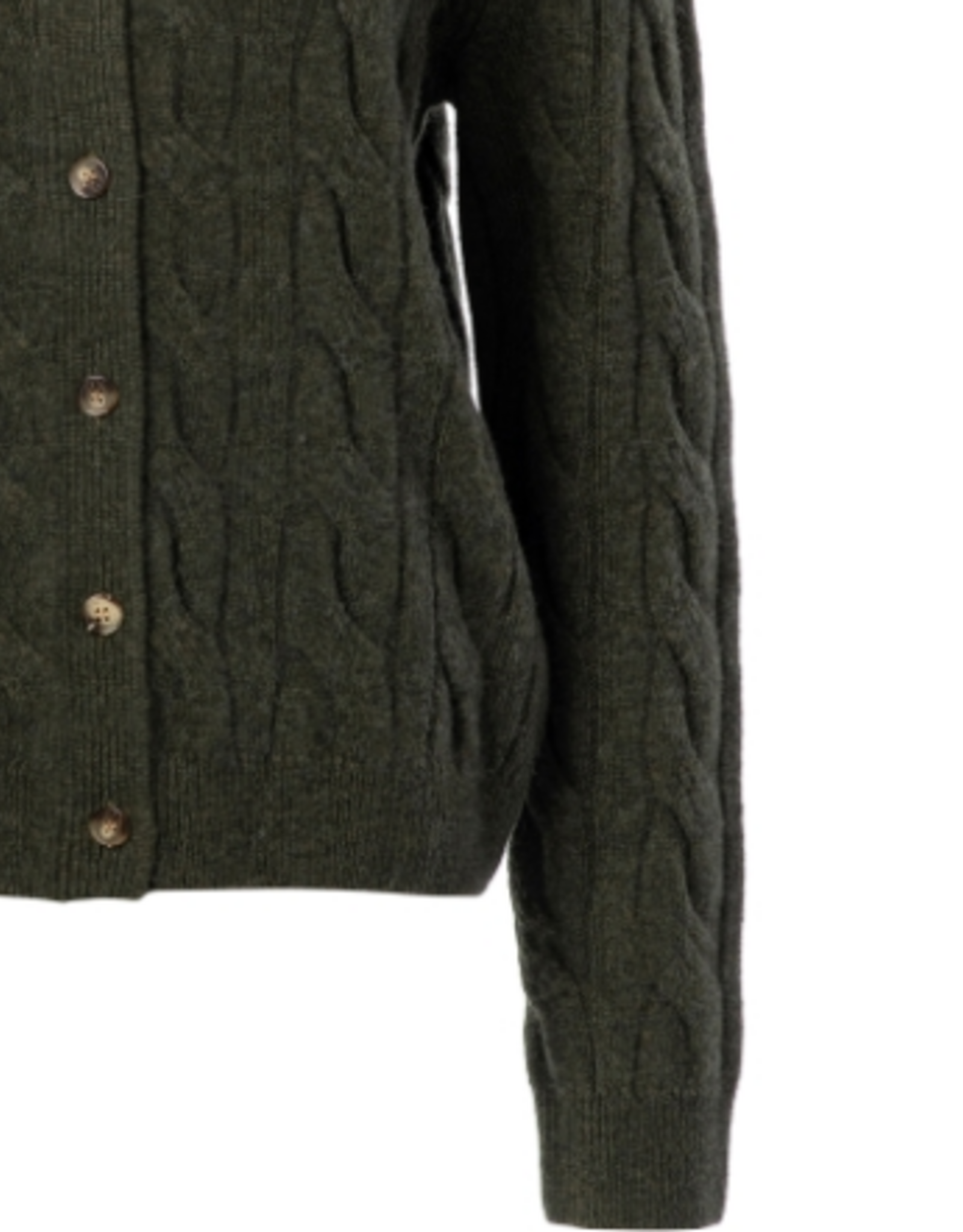 JcSophie Pippin Vest Met Kabel Thyme Green