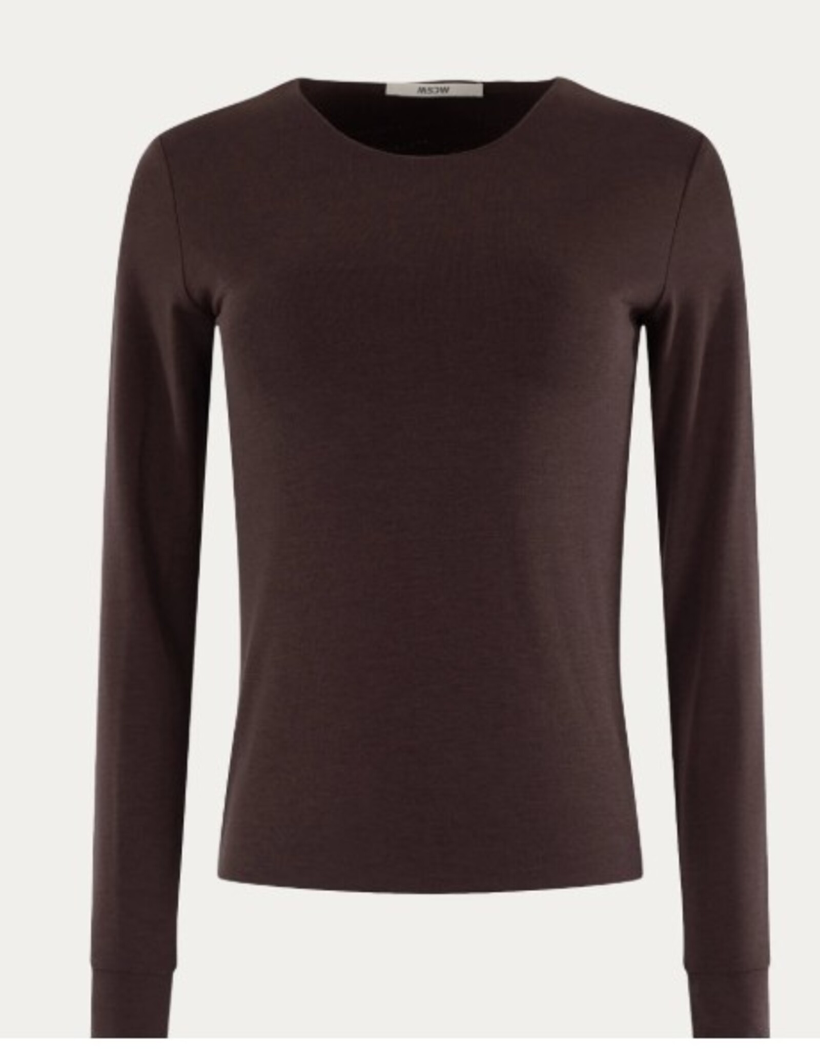 Moscow Shirt Lucia Dubbel Front Plum Solid