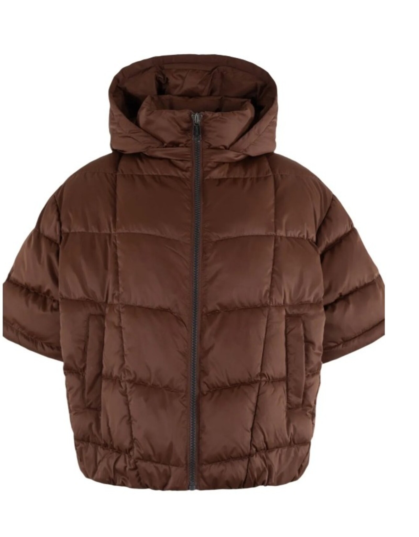 Anna Blue Body Warmer Rohan Caramel