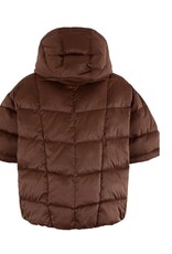 Anna Blue Body Warmer Rohan Caramel