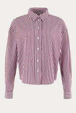 Anna Blue Blouse Sam Bordeaux Streep