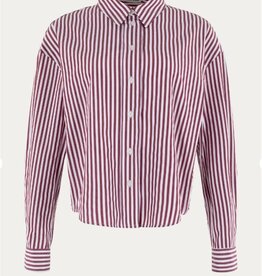 Anna Blue Blouse Sam Bordeaux Streep